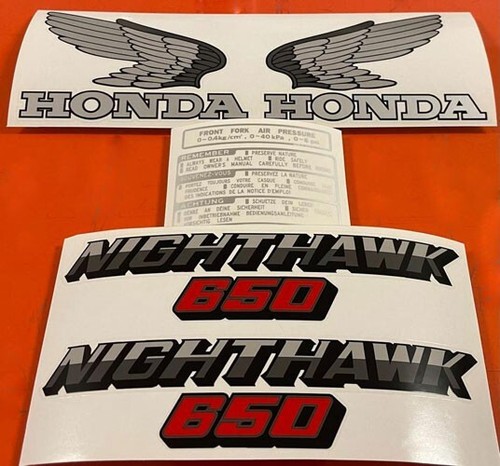 Nighthawk 650 série adhésifs - nighthawk,