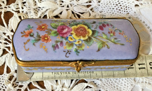 Boîte pilule bijoux ancien - boîte,