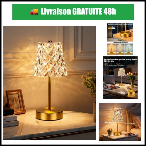 Lampe table led - sans, fil