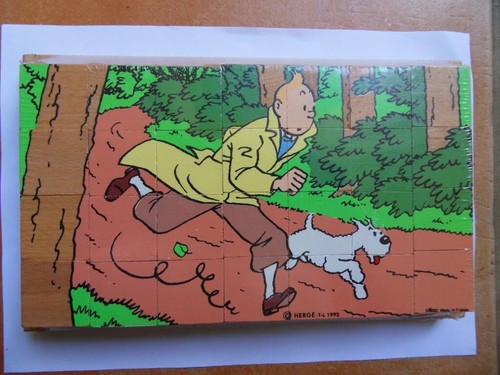 Puzzle tintin bois - puzzle, bois,marque