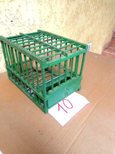 Cage ancienne bois - cage,