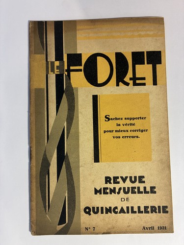 Forêt 1931 fer - à, souder