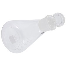 Flacon de verre erlenmeyer