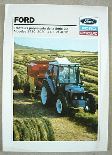 Catalogue prospectus tracteur