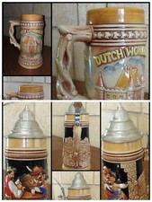 LOT DE 2 CHOPES À BIÈRE