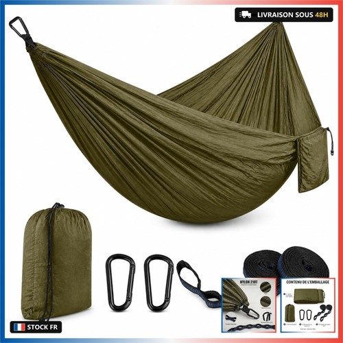 Hamac léger vert militaire - hamac,