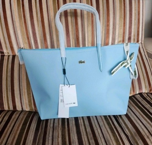 Sac cabas lacoste bleu - sac,