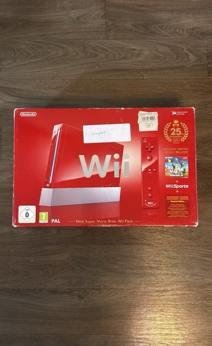 Console nintendo wii rouge - console,