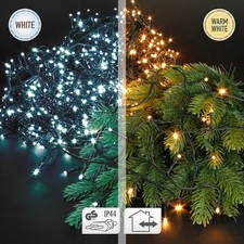Guirlande lumineuse de Noël à LED pour intérieur/extérieur avec/sans application