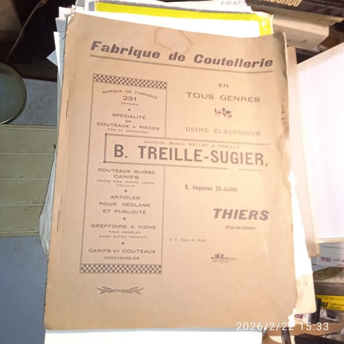 Fabrique coutellerie - de,