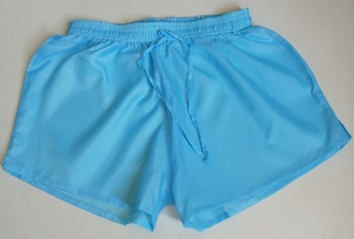 Short nylon bleu roi