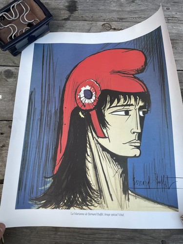 Lithographie marianne bernard - lithographie,