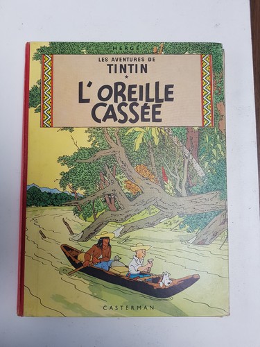 Tintin oreille cassée - tintin, b25