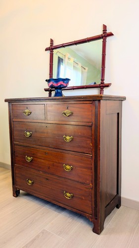 Commode anglaise ancienne - , en