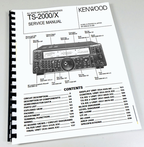 Kenwood 2000 service manual - kenwood,
