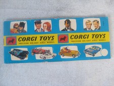 Vintage 1966 Corgi Toys Full Color Product Catalog Batman Bond Avengers UNCLE