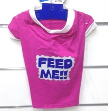 TEE T SHIRT ROSE feed me 