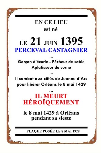 Plaque rue garage - plaque,