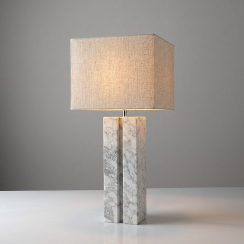 Lampe table marbre - lampe, de