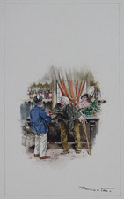 Buvette Dessin original