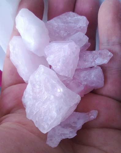 Quartz rose madagascar lot - de,