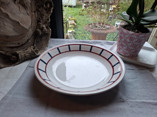 Plat rond creux - rond,