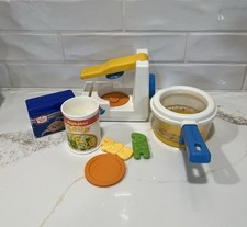 Fisher Price “Fun With Food” Can Opener, Soup Pot, and More