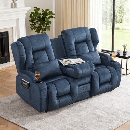 Recliner sofa loveseat - sofa,