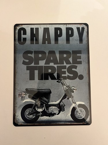 Chappy yamaha plaque - chappy,