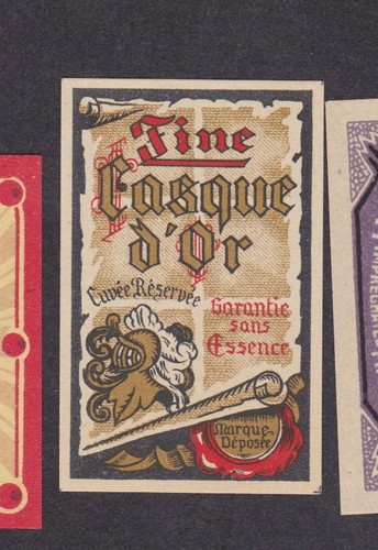 Ancienne étiquette - ancienne,