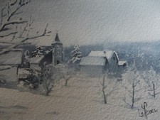 Petite aquarelle originale