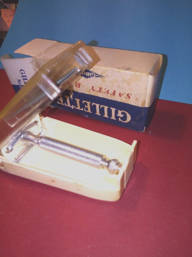 Gillette ancien rasoir safety - gillette,