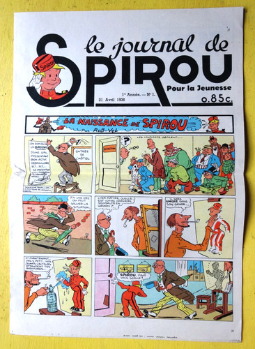 Journal spirou 1 - bd, n°1