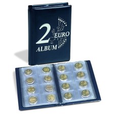 ALBUM CLASSEUR 2 EURO DE POCHE POUR 48 PIECES