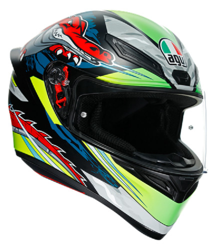 Full face motorcycle - face, helmet