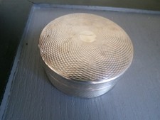 Ancienne boite ronde métal