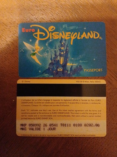 Pass euro disney - euro, disneyland