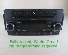 OEM 07-10 Chrysler Dodge Jeep Radio AM FM SAT U-connect CD Player RES G Note