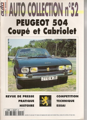 Auto collection peugeot - collection, 52