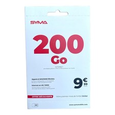 Carte SIM prépayée SYMA
