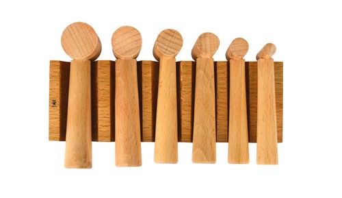 Wooden swage block channel - wooden,