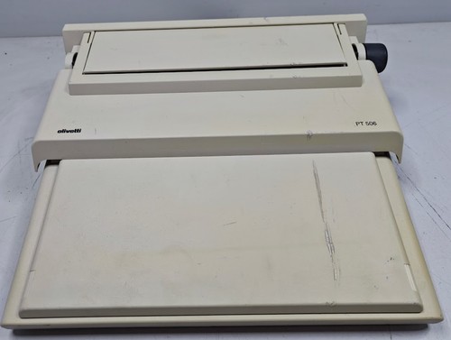 Machine écrire olivetti pt - Écrire,