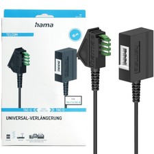 Hama TAE-U Câble D'Extension 15M TAE-F TAE-N Câble D'Extension Téléphone Fax AB
