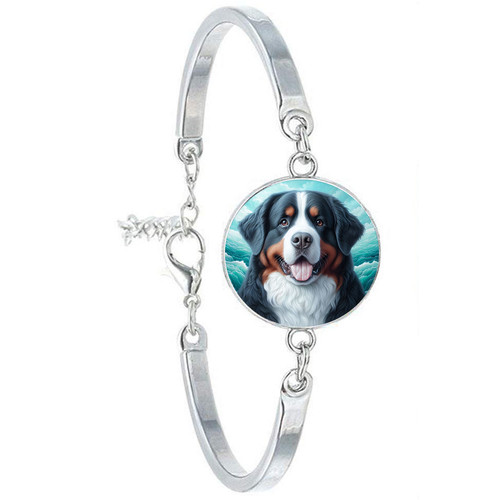 Bracelet acier chien - bracelet, bouvier