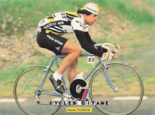 Bicycle - cycling racer cyclist Pascal Poisson - team Renault Gitane