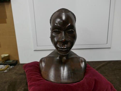 Buste africain art - déco, en