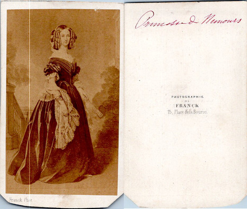 Cdv franck paris - franck,, paris,