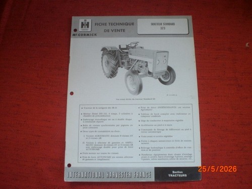 Ancienne fiche brochure - fiche,