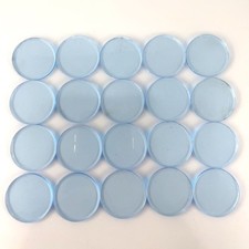 x1 Acrylic Base Round 32mm Transparent Plastic Green Stuff World Accessoi