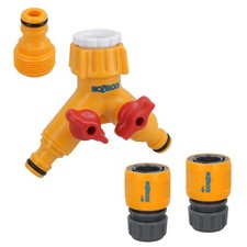 Hozelock Double Robinet